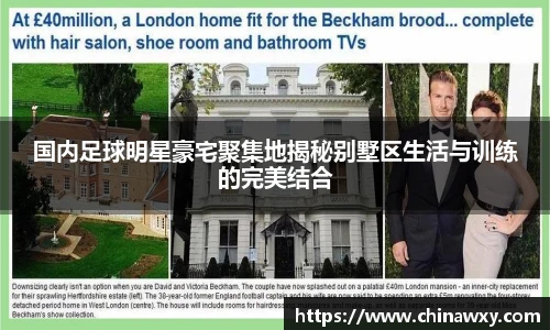 国内足球明星豪宅聚集地揭秘别墅区生活与训练的完美结合